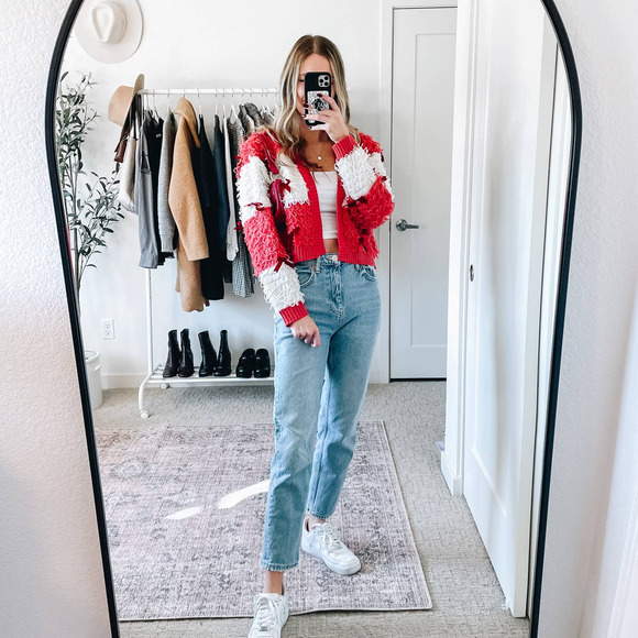 Mighty Fine Bow Open Cardigan Sweater - Picture 3 of 13